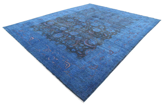 Hand Knotted Onyx Wool Rug - 11'7'' x 14'6''