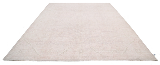 Hand Knotted Serenity Wool Rug - 9' 10" X 13' 3" 9' 10" X 13' 3" (300 X 404) / Taupe / Wool