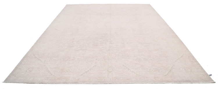 Hand Knotted Serenity Wool Rug - 9' 10" X 13' 3" 9' 10" X 13' 3" (300 X 404) / Taupe / Wool