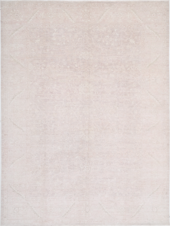 Hand Knotted Serenity Wool Rug - 9' 10" X 13' 3" 9' 10" X 13' 3" (300 X 404) / Taupe / Wool