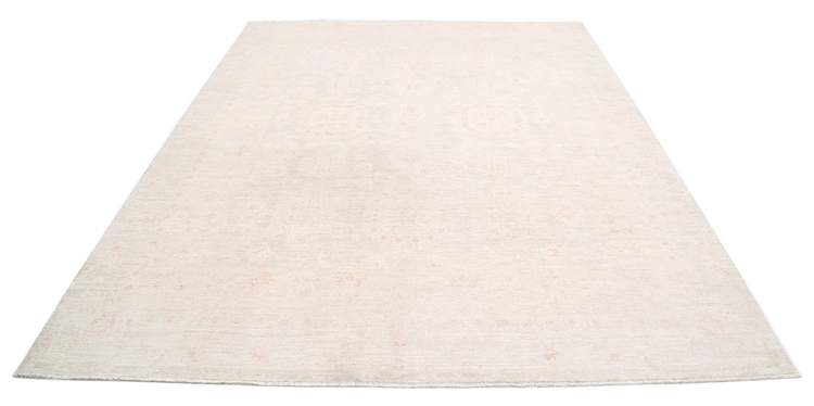 Hand Knotted Serenity Wool Rug - 8' 0" X 10' 4" 8' 0" X 10' 4" (244 X 315) / Grey / Wool