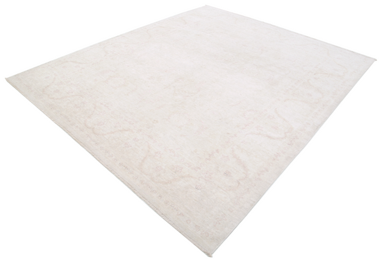 Hand Knotted Serenity Wool Rug - 7' 11" X 9' 5" 7' 11" X 9' 5" (241 X 287) / Ivory / Wool