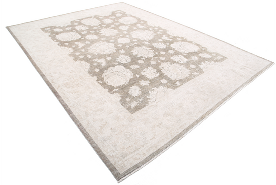 Hand Knotted Serenity Wool Rug - 8' 9" X 11' 9" 8' 9" X 11' 9" (267 X 358) / Taupe / Wool