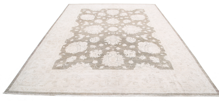 Hand Knotted Serenity Wool Rug - 8' 9" X 11' 9" 8' 9" X 11' 9" (267 X 358) / Taupe / Wool