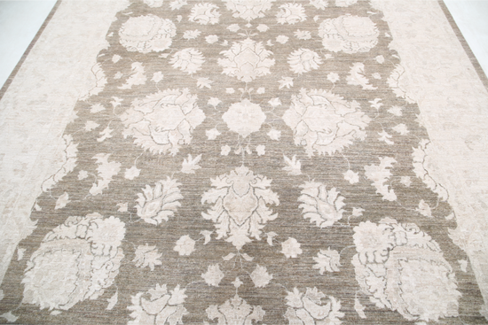 Hand Knotted Serenity Wool Rug - 8' 9" X 11' 9" 8' 9" X 11' 9" (267 X 358) / Taupe / Wool