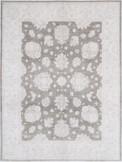 Hand Knotted Serenity Wool Rug - 8' 9" X 11' 9" 8' 9" X 11' 9" (267 X 358) / Taupe / Wool