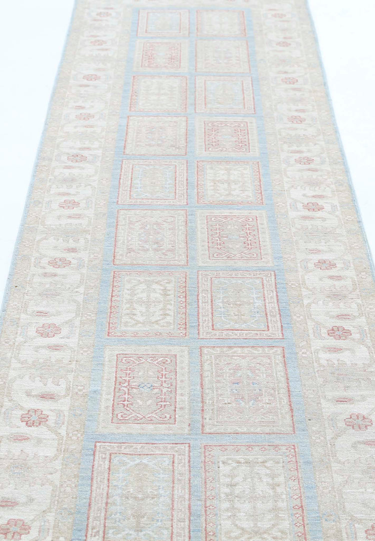 Hand Knotted Serenity Wool Rug - 2'7'' x 9'10''