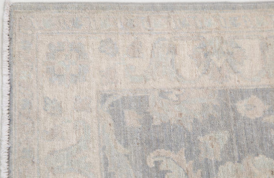 Hand Knotted Serenity Wool Rug - 2' 7" X 8' 4" 2' 7" X 8' 4" (79 X 254) / Grey / Wool