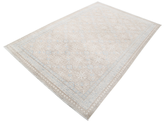 Hand Knotted Serenity Wool Rug - 5' 7" X 8' 5" 5' 7" X 8' 5" (170 X 257) / Taupe / Wool