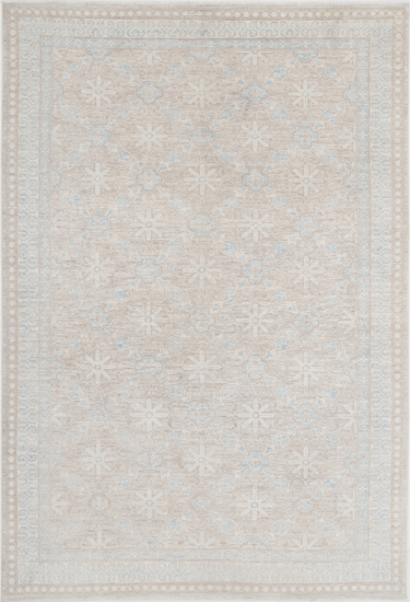 Hand Knotted Serenity Wool Rug - 5' 7" X 8' 5" 5' 7" X 8' 5" (170 X 257) / Taupe / Wool