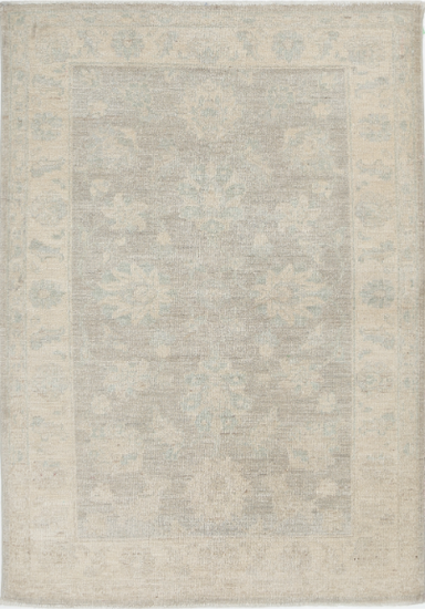 Hand Knotted Serenity Wool Rug - 3' 1" X 4' 7" 3' 1" X 4' 7" (94 X 140) / Brown / Wool