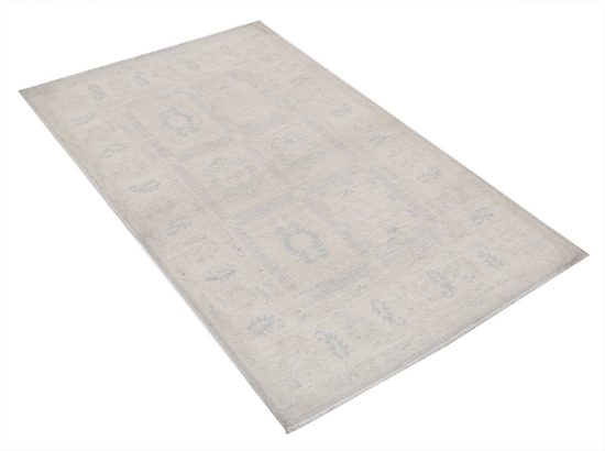 Hand Knotted Serenity Wool Rug - 3' 1" X 5' 0" 3' 1" X 5' 0" (94 X 152) / Brown / Wool