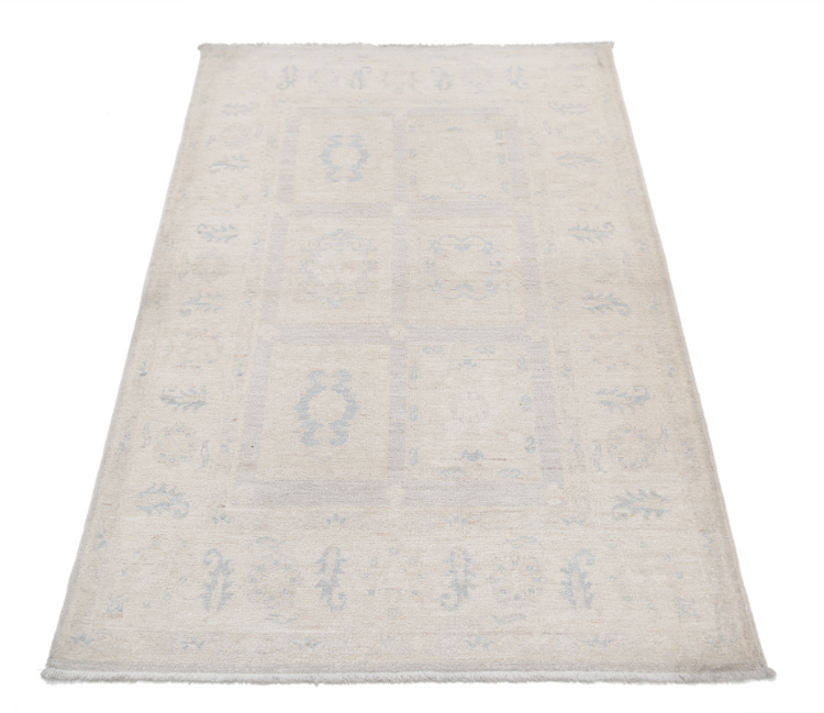 Hand Knotted Serenity Wool Rug - 3' 1" X 5' 0" 3' 1" X 5' 0" (94 X 152) / Brown / Wool