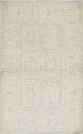 Hand Knotted Serenity Wool Rug - 3' 1" X 5' 0" 3' 1" X 5' 0" (94 X 152) / Brown / Wool