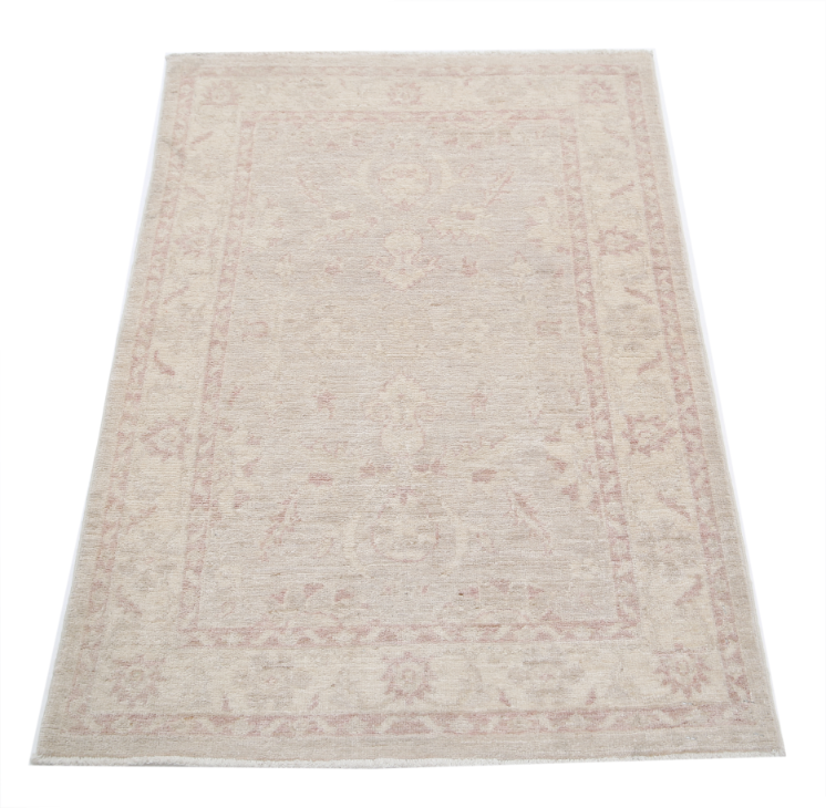 Hand Knotted Serenity Wool Rug - 2' 7" X 3' 11" 2' 7" X 3' 11" (79 X 119) / Grey / Wool