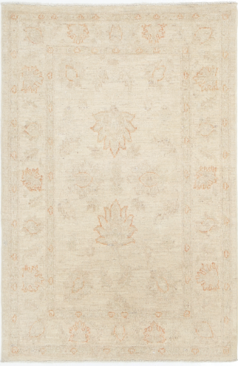 Hand Knotted Serenity Wool Rug - 2' 8" X 4' 0" 2' 8" X 4' 0" (81 X 122) / Ivory / Wool