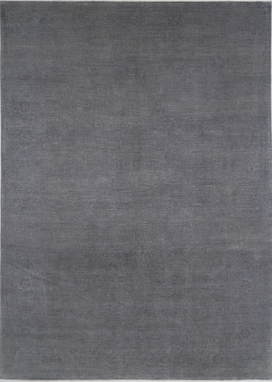 Hand Knotted Overdye Wool Rug - 9' 8" X 13' 9" 9' 8" X 13' 9" (295 X 419) / Grey / Wool