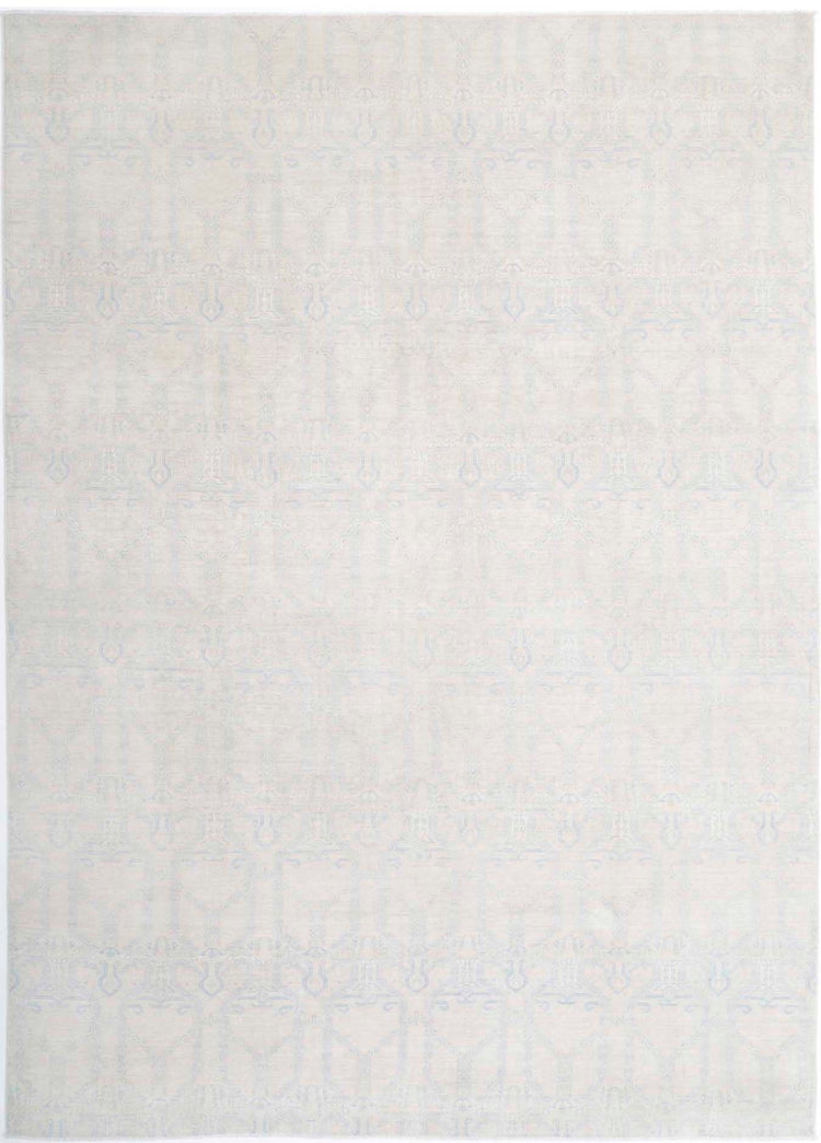 Hand Knotted Fine Artemix Wool Rug - 8'0'' x 11'3''