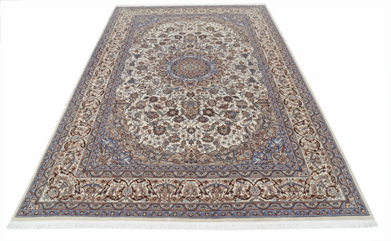 Hand Knotted Heritage Wool Rug - 5' 11" X 8' 10" 5' 11" X 8' 10" (180 X 269) / Ivory / Wool