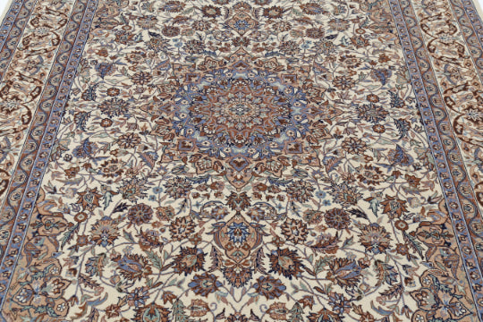 Hand Knotted Heritage Wool Rug - 5' 11" X 8' 10" 5' 11" X 8' 10" (180 X 269) / Ivory / Wool