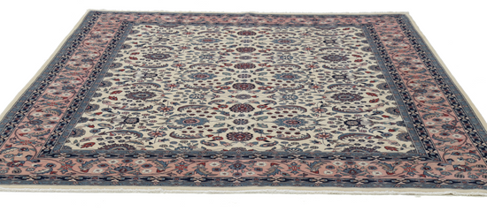 Hand Knotted Heritage Wool Rug - 8' 1" X 10' 1" 8' 1" X 10' 1" (246 X 307) / Ivory / Wool