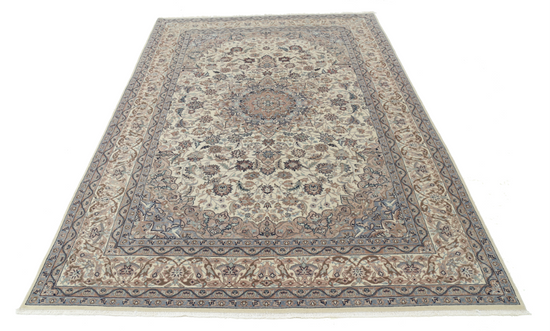 Hand Knotted Heritage Wool Rug - 5' 11" X 8' 11" 5' 11" X 8' 11" (180 X 272) / Ivory / Wool