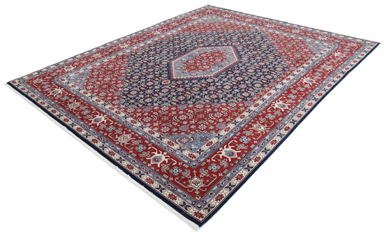 Hand Knotted Heritage Wool Rug - 8' 0" X 9' 10" 8' 0" X 9' 10" (244 X 300) / Blue / Wool