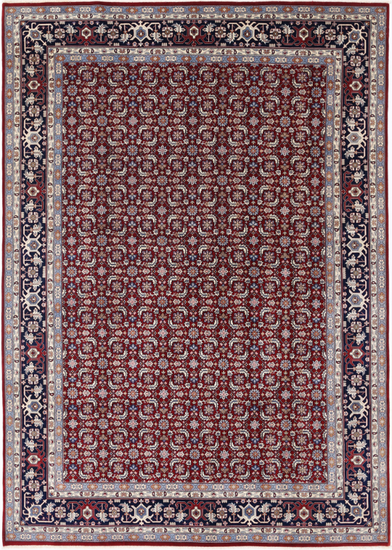 Hand Knotted Heritage Wool Rug - 8' 1" X 11' 6" 8' 1" X 11' 6" (246 X 351) / Red / Wool