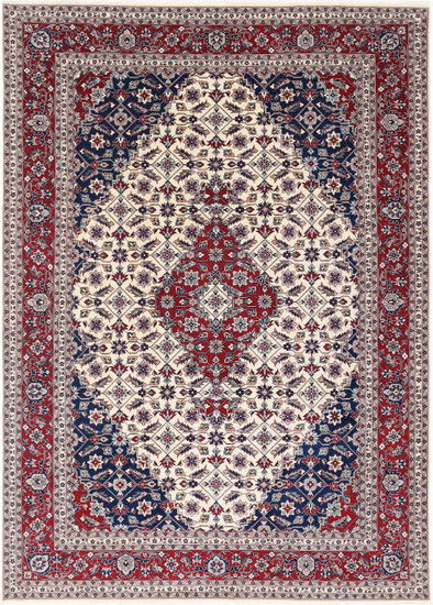 Hand Knotted Heritage Wool Rug - 7' 0" X 10' 0" 7' 0" X 10' 0" (213 X 305) / Ivory / Wool