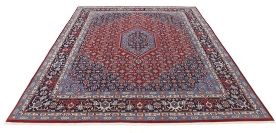 Hand Knotted Heritage Wool Rug - 7' 11" X 10' 0" 7' 11" X 10' 0" (241 X 305) / Rust / Wool