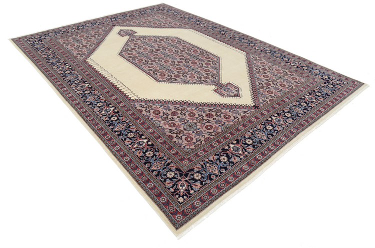 Hand Knotted Heritage Wool Rug - 8' 0" X 11' 0" 8' 0" X 11' 0" (244 X 335) / Ivory / Wool