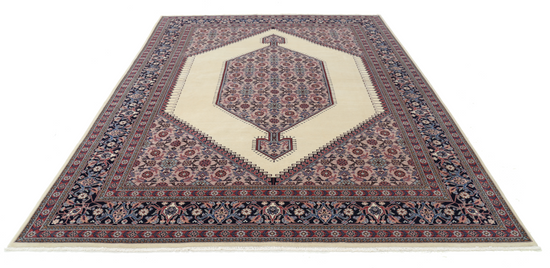 Hand Knotted Heritage Wool Rug - 8' 0" X 11' 0" 8' 0" X 11' 0" (244 X 335) / Ivory / Wool