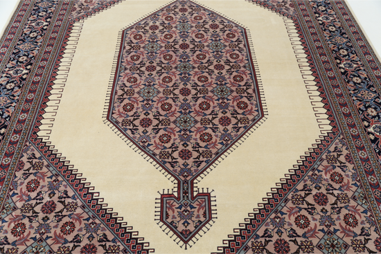 Hand Knotted Heritage Wool Rug - 8' 0" X 11' 0" 8' 0" X 11' 0" (244 X 335) / Ivory / Wool