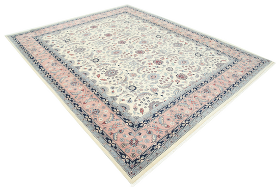 Hand Knotted Heritage Wool Rug - 8' 0" X 9' 9" 8' 0" X 9' 9" (244 X 297) / Ivory / Wool