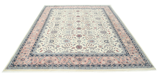 Hand Knotted Heritage Wool Rug - 8' 0" X 9' 9" 8' 0" X 9' 9" (244 X 297) / Ivory / Wool