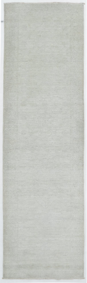 Hand Knotted Khotan Wool Rug - 2' 11" X 10' 0" 2' 11" X 10' 0" (89 X 305) / Ivory / Wool