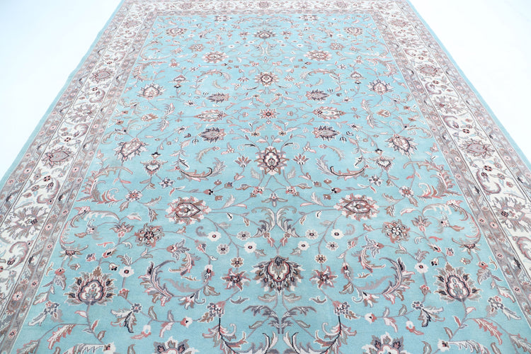 Hand Knotted Heritage Pak Persian Wool Rug - 8'10'' x 12'0''