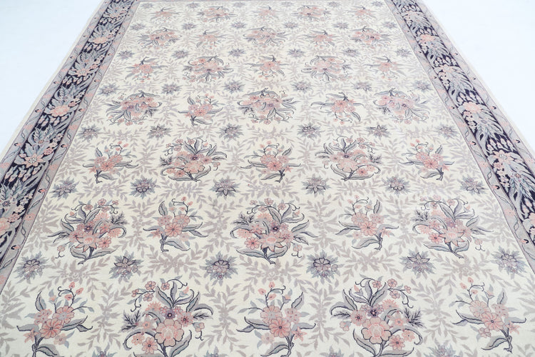 Hand Knotted Heritage Pak Persian Wool Rug - 9'0'' x 11'9''
