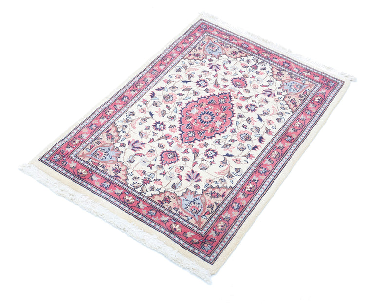 Hand Knotted Heritage Pak Persian Wool Rug - 2'1'' x 3'1''