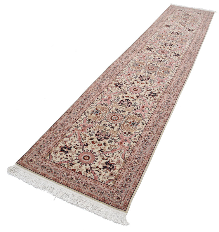 Hand Knotted Heritage Pak Persian Wool Rug - 2'9'' x 13'4''