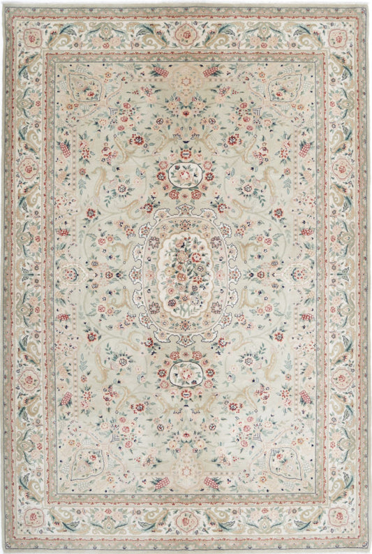 Hand Knotted Heritage Pak Persian Wool Rug - 5'10'' x 8'9''