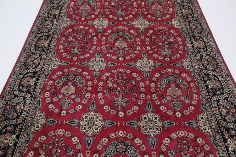 Hand Knotted Heritage Pak Persian Wool Rug - 5'10'' x 9'3''