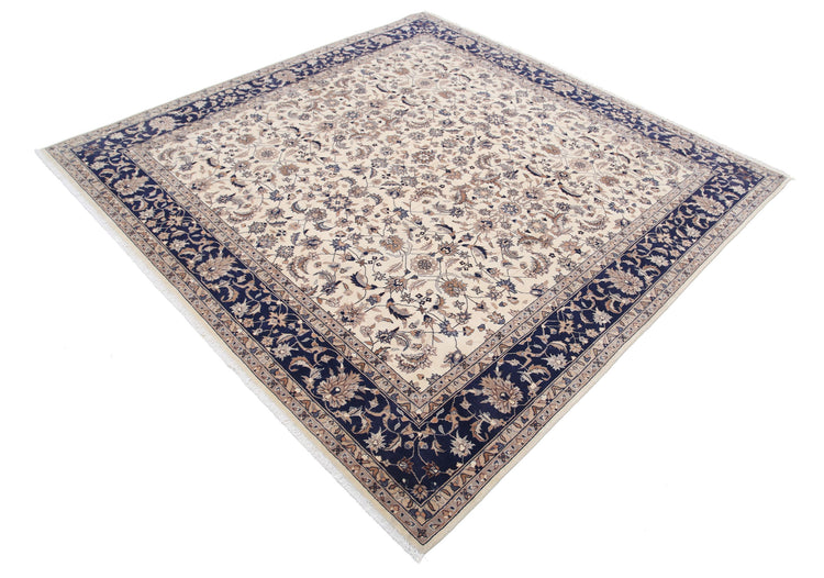 Hand Knotted Heritage Fine Persian Style Wool Rug - 6'8'' x 6'8''
