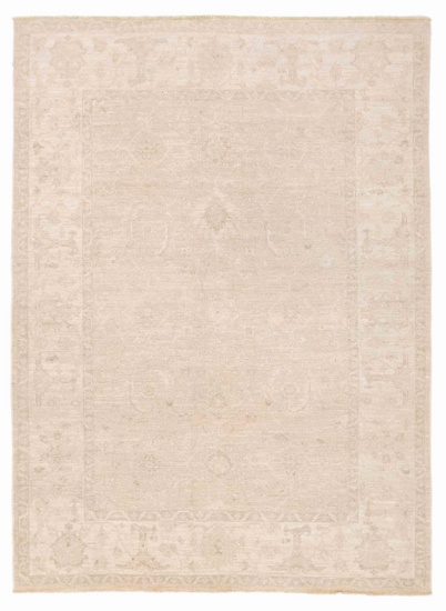 Hand Knotted Serenity Wool Rug - 4' 11" X 7' 0" 4' 11" X 7' 0" (150 X 213) / Ivory / Wool