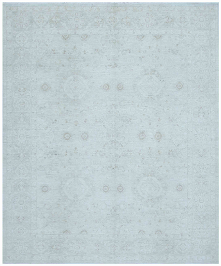 Hand Knotted Serenity Wool Rug - 8' 1" X 9' 9" 8' 1" X 9' 9" (246 X 297) / Ivory / Wool