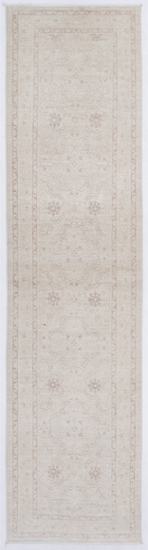 Hand Knotted Serenity Wool Rug - 2' 6" X 9' 9" 2' 6" X 9' 9" (76 X 297) / Ivory / Wool