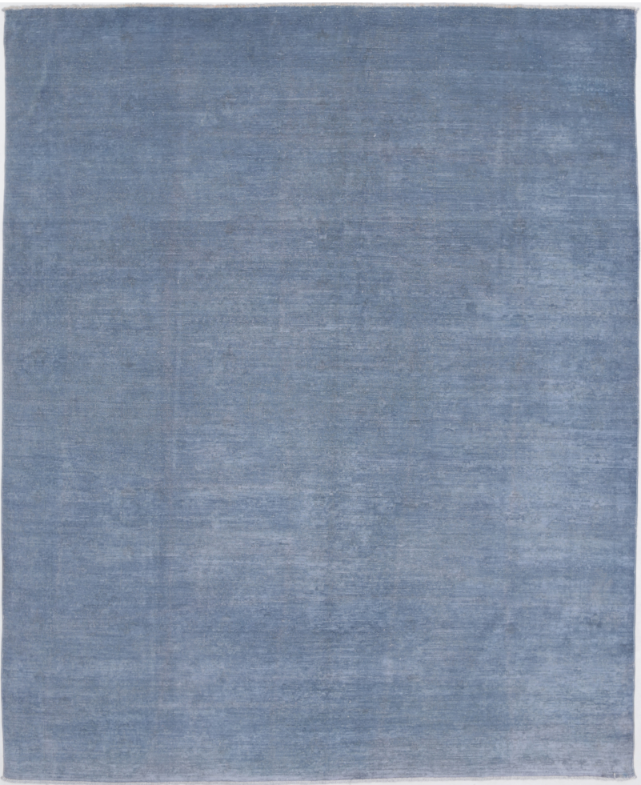 Hand Knotted Serenity Wool Rug - 8' 1" X 9' 5" 8' 1" X 9' 5" (246 X 287) / Grey / Wool