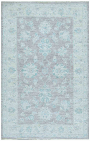 Hand Knotted Serenity Wool Rug - 3' 1" X 4' 10" 3' 1" X 4' 10" (94 X 147) / Brown / Wool