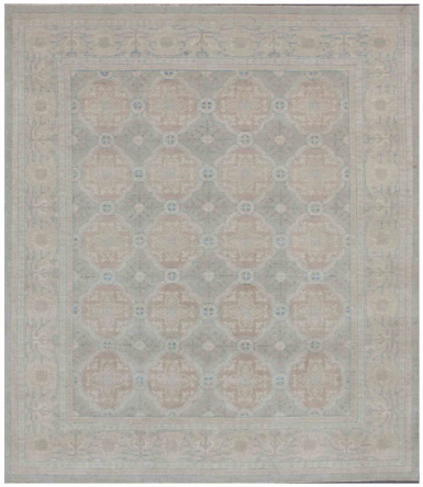 Hand Knotted Serenity Wool Rug - 8' 0" X 9' 0" 8' 0" X 9' 0" (244 X 274) / Grey / Wool