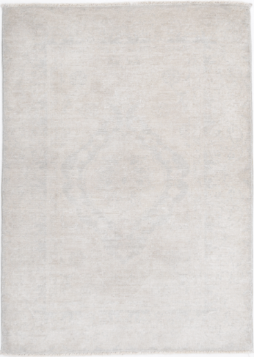 Hand Knotted Serenity Wool Rug - 2' 8" X 3' 10" 2' 8" X 3' 10" (81 X 117) / Ivory / Wool